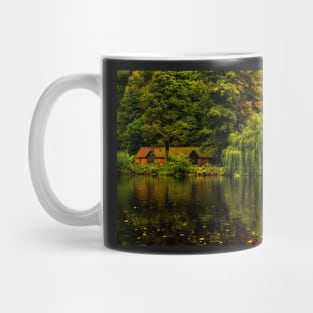 Weeping Willow Tree At Durham City Mug